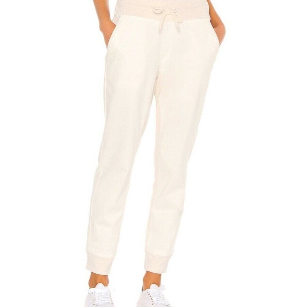 Anthropologie Varley Valley White Joggers